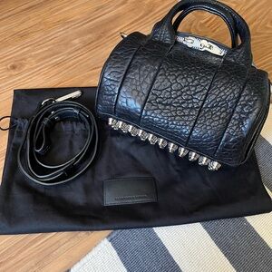 Alexander Wang studded crossbody leather handbag